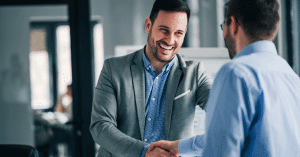 A headhunter working