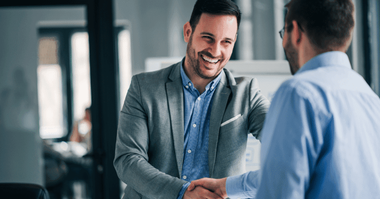 A headhunter working