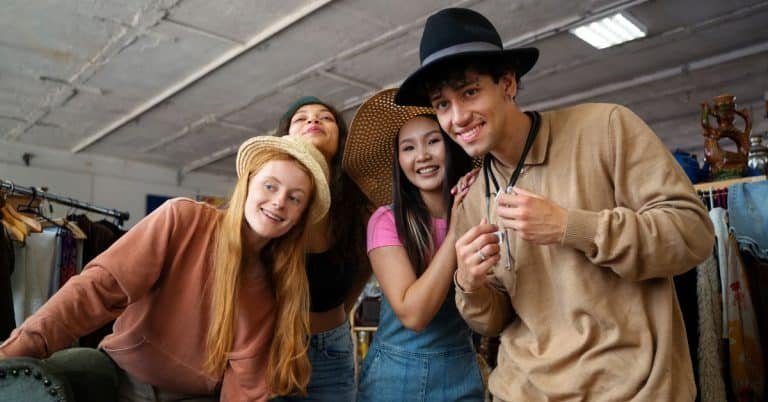 Diverse group of Gen Z individuals enjoying their time together, representing inclusive company culture - Kilpatrick Executive Search